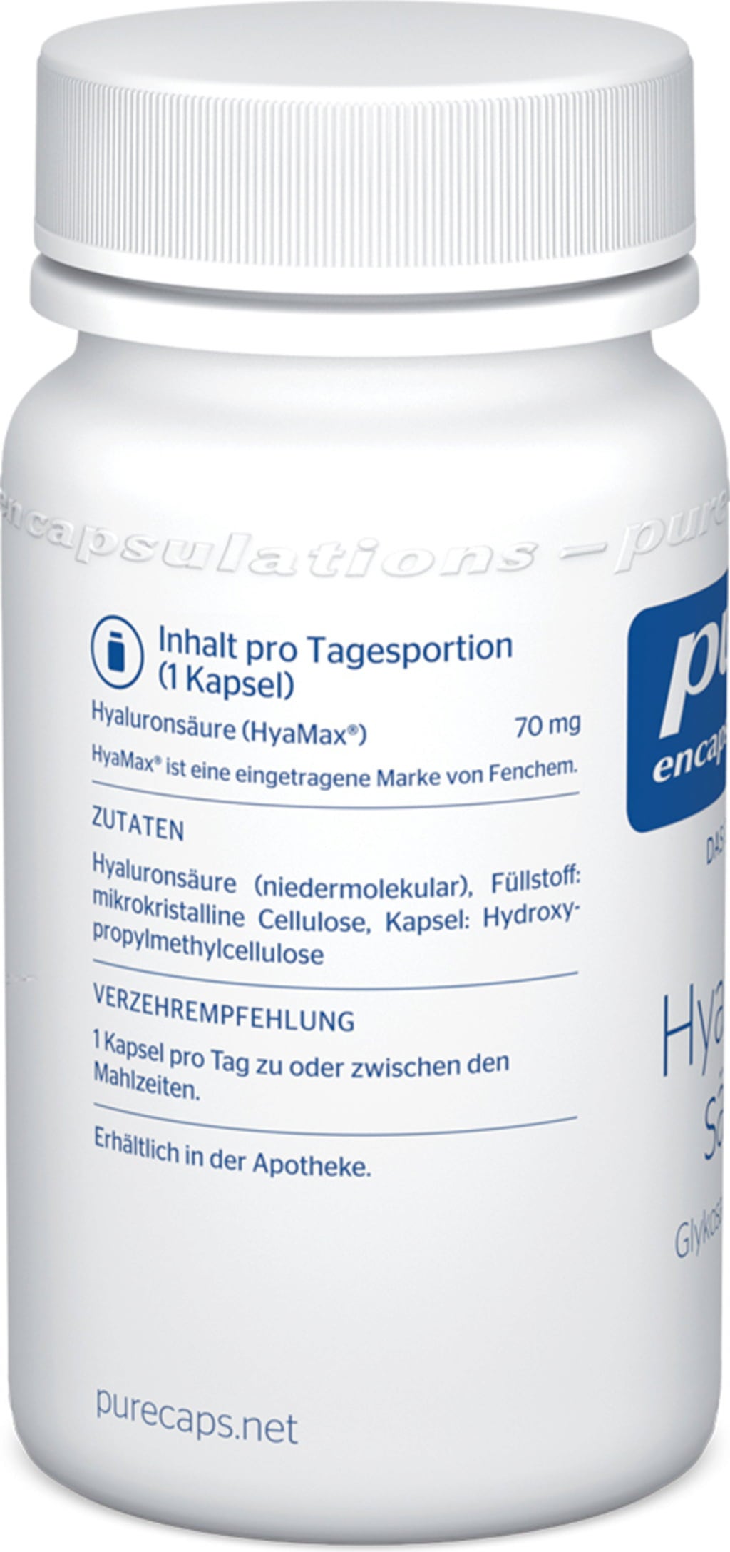 pure encapsulations Hialuronsav - 30 Kapszula