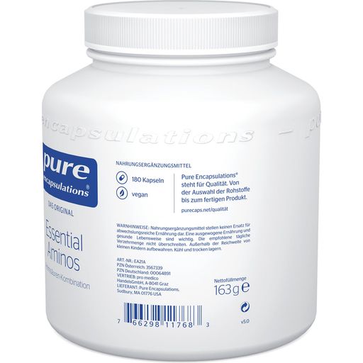 pure encapsulations Esenciální aminokyseliny - 180 kapslí