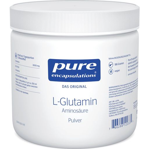 Pure Encapsulations L-Glutamine Powder - 186 g