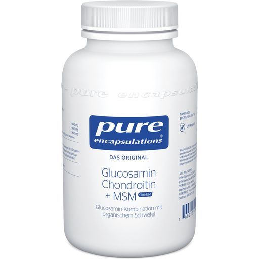 pure encapsulations Glucosamine Chondroïtine+MSM - 120 capsules