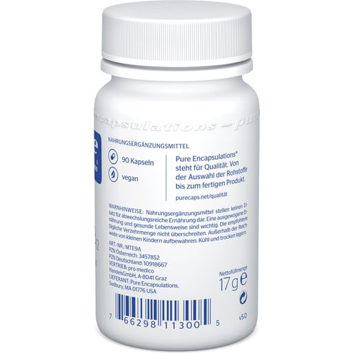 pure encapsulations B12-vitamiini (metyylikobalamiini) - 90 kapselia