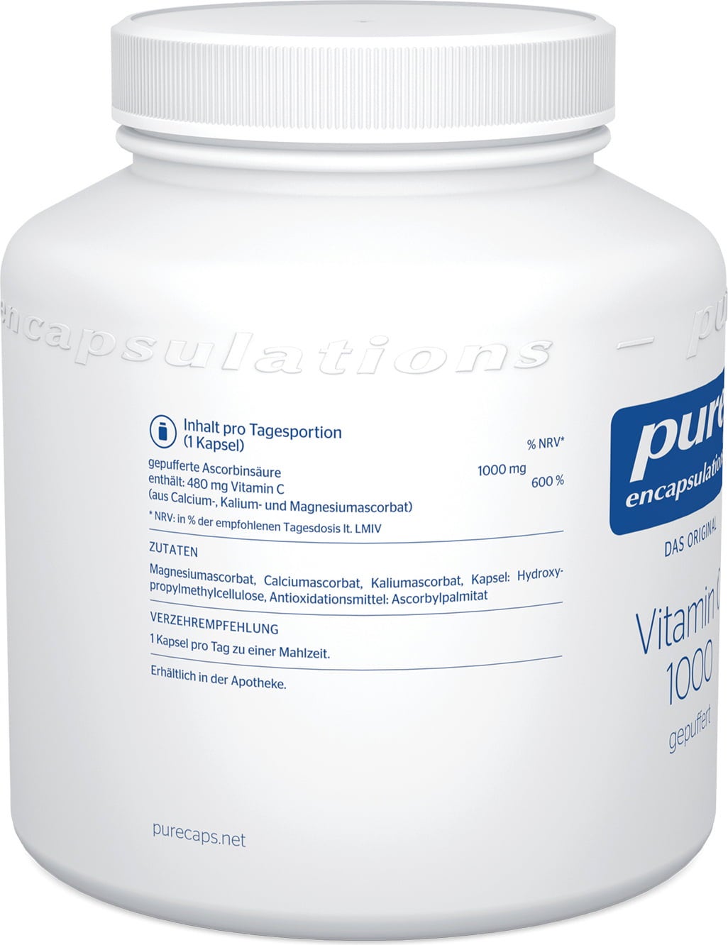 pure encapsulations Vitamin C 1000 - 250 Kapseln