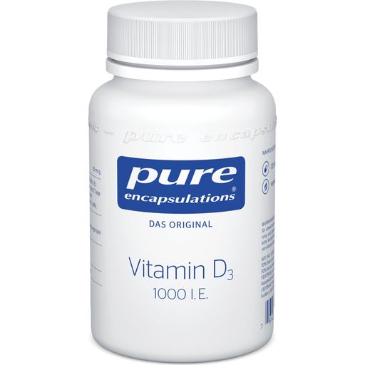 pure encapsulations Vitamine D3 1000 U.I. - 120 gélules