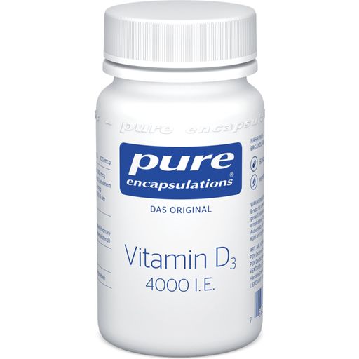 pure encapsulations Vitamina D3 4000 U.I. - 60 cápsulas