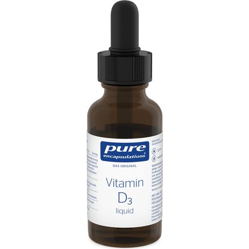 pure encapsulations Tekutý vitamín D3 - 22,5 ml