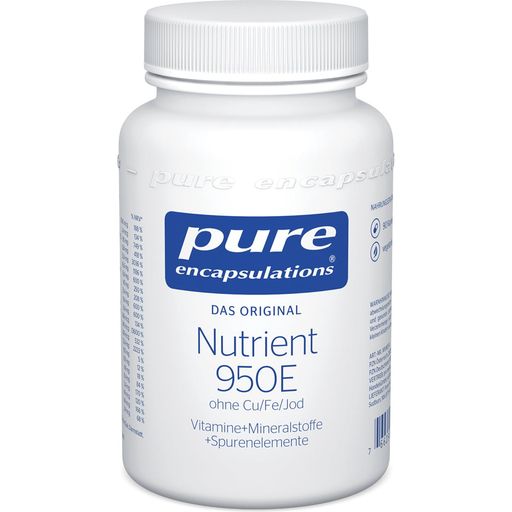 pure encapsulations Nutrient 950®E (sin Cu/Fe/Yodo) - 90 cápsulas