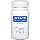 pure encapsulations Vitamín K a D