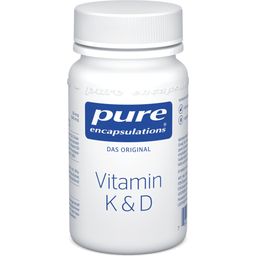 pure encapsulations Vitamina K y D