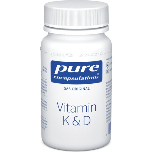 pure encapsulations Vitamín K a D - 60 kapslí