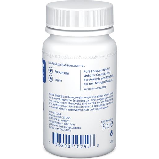 pure encapsulations Zink 30 - 60 capsules