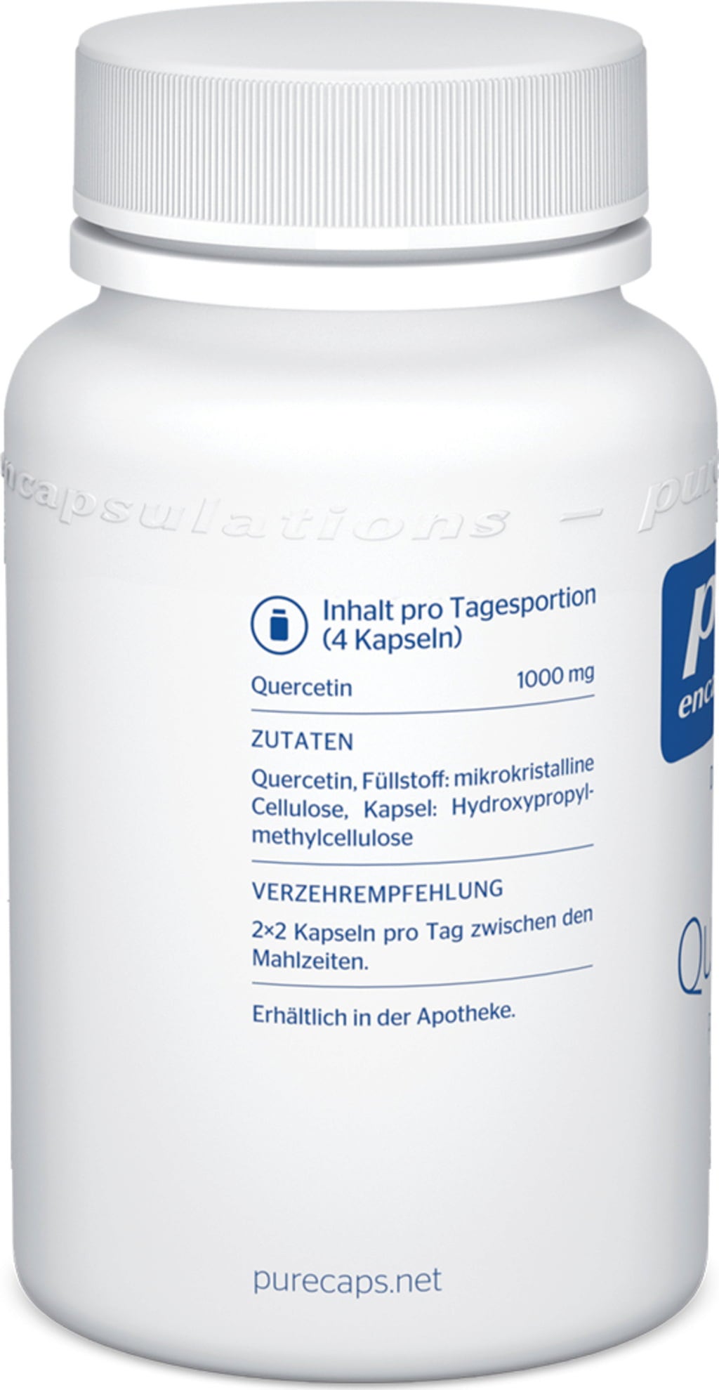 pure encapsulations Kvercetín - 60 kapsúl