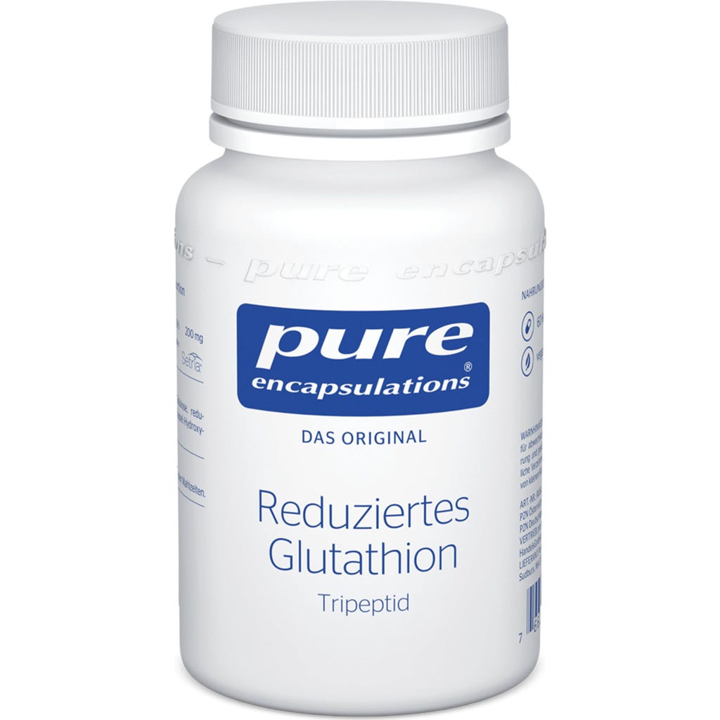 gereduceerd glutathion Gereduceerd Glutathion, 60 Capsules - pure encapsulations