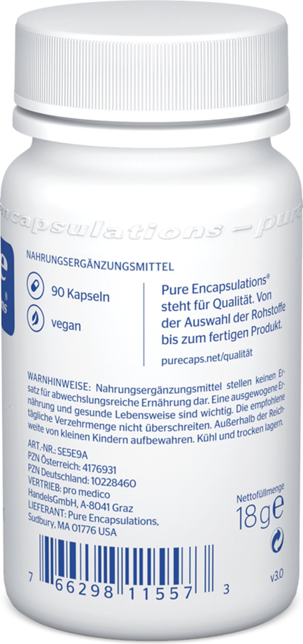 Pure Encapsulations Selenium 55 - 90 capsules