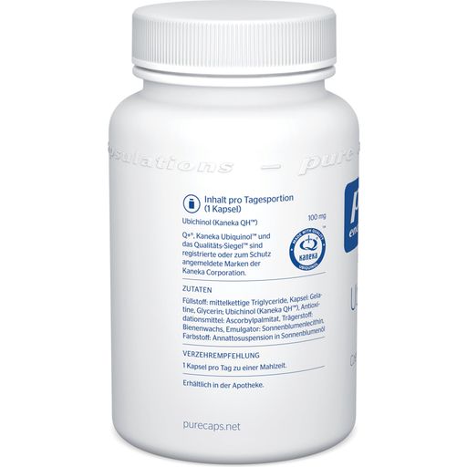 pure encapsulations Ubikinol-QH 100 mg - 60 Kapslar