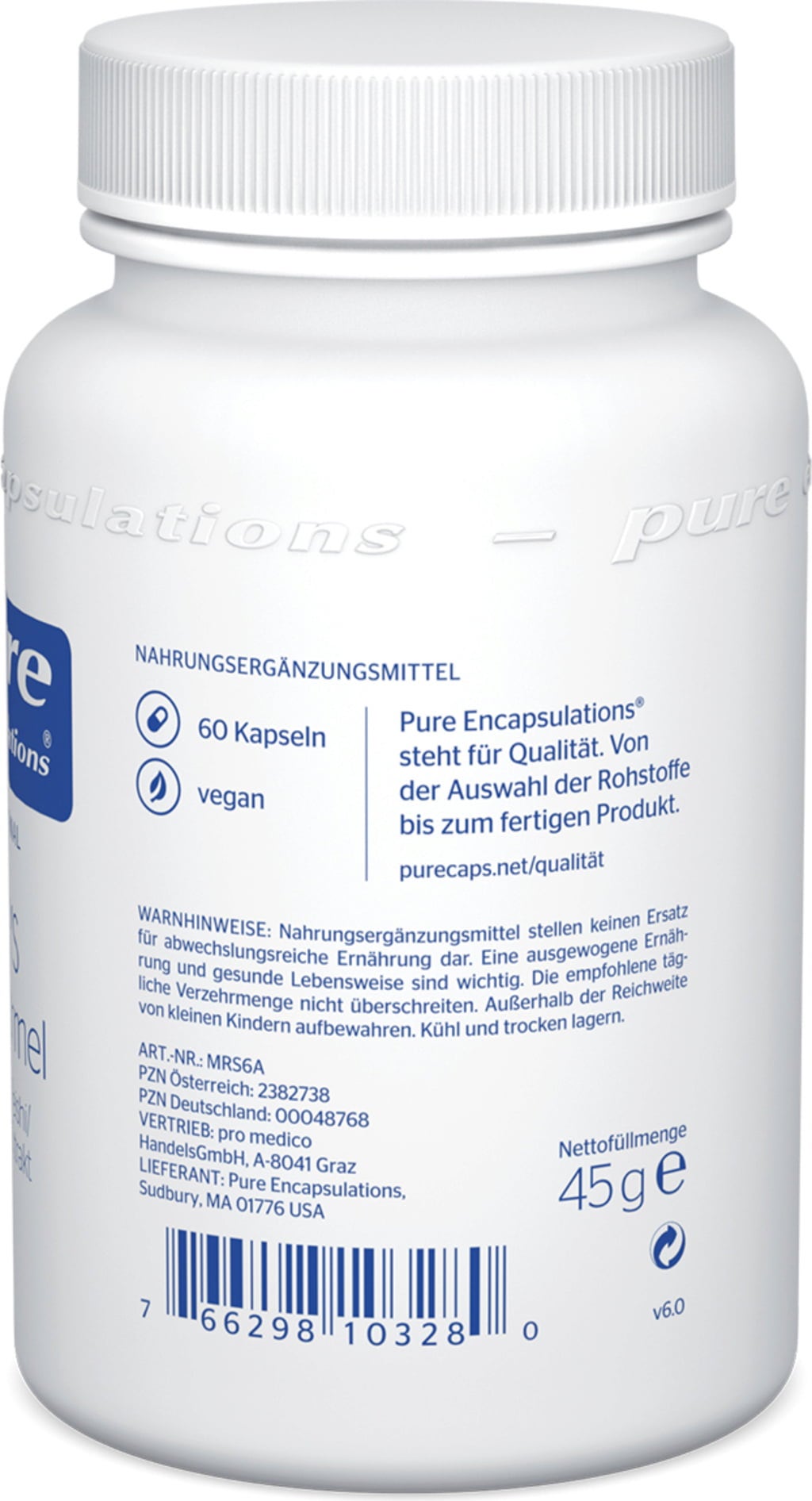 Pure Encapsulations M / R / S Mushroom Formula - 60 capsules
