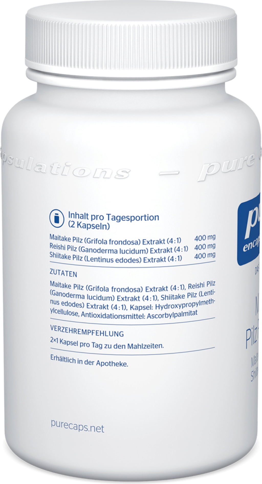 pure encapsulations M/R/S Gomba formula - 60 kapszula