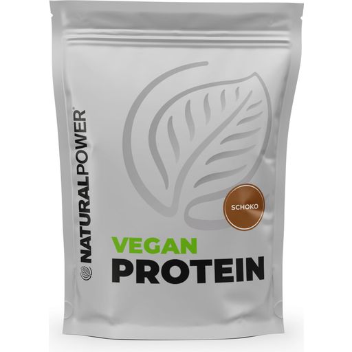 Natural Power Vegan Protein 1000g - Schoko