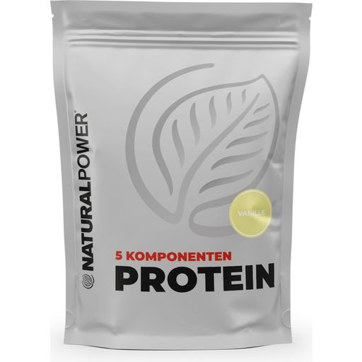 Natural Power 5 Component Protein 500 g - Vanilla