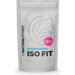 Natural Power Sportdrink ISO FIT 400 g - Framboise - Citron