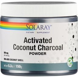 Solaray Activated Coconut Charcoal Powder - 150 g