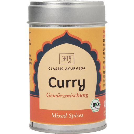 Classic Ayurveda Bio indiai Curry - 40 g