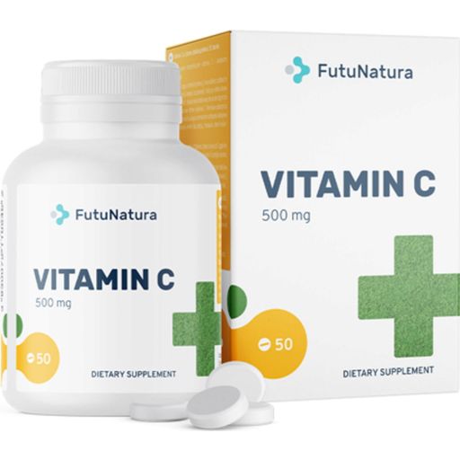 FutuNatura Vitamin C, 500mg - 50 tablets