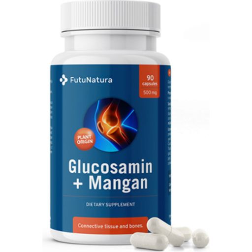 FutuNatura Glucosamina y Manganeso - 90 cápsulas