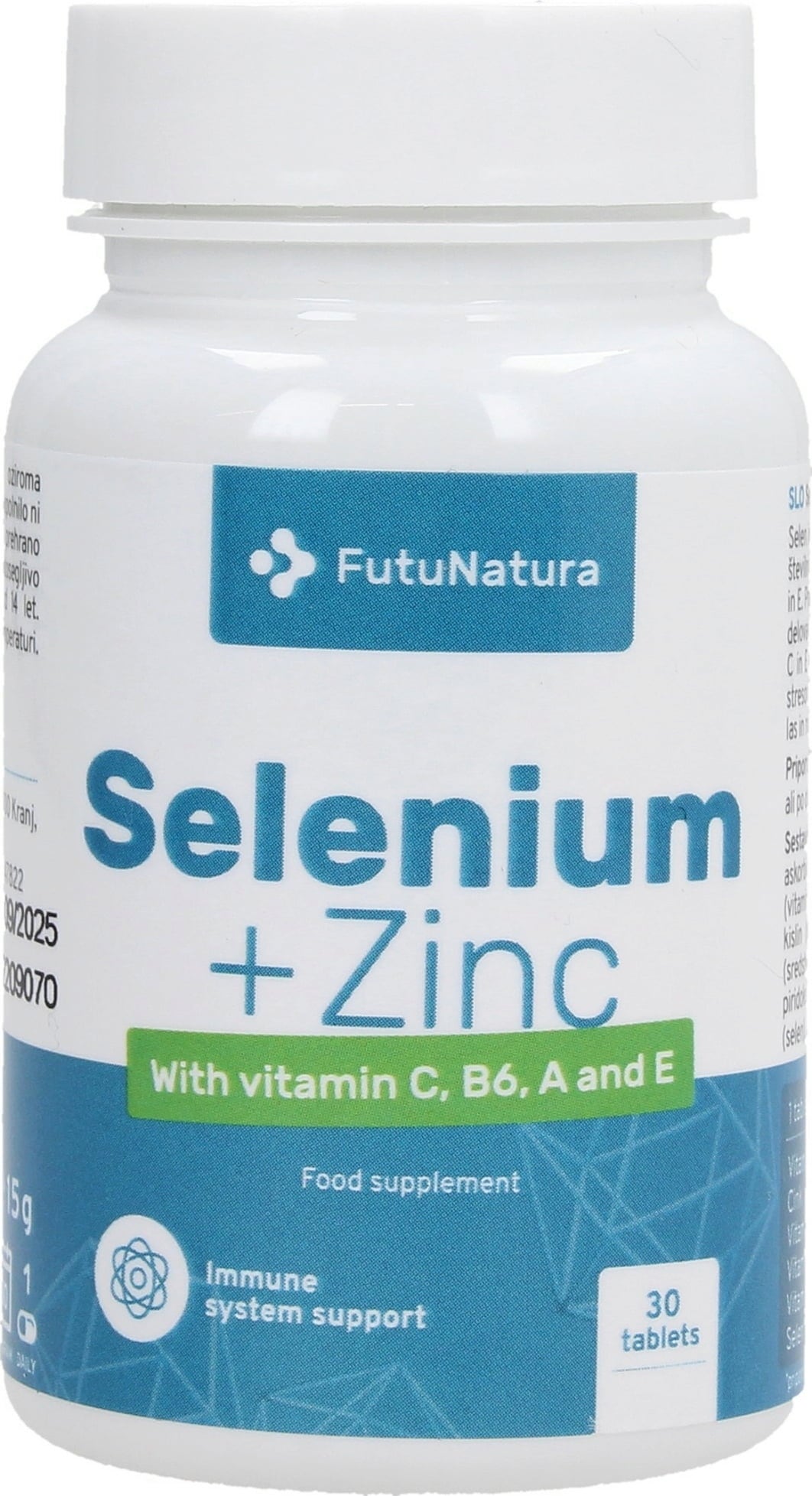FutuNatura Selenium & Zinc - 30 tablets