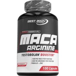 Best Body Nutrition Hardcore MACA Arginine Testobolan Booster - 100 капсули