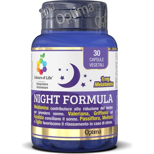 Optima Naturals Night Formula - 90 capsule veg.