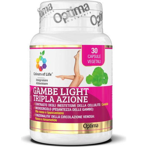 Optima Naturals Gambe Light Tripla Azione - 30 capsule veg.