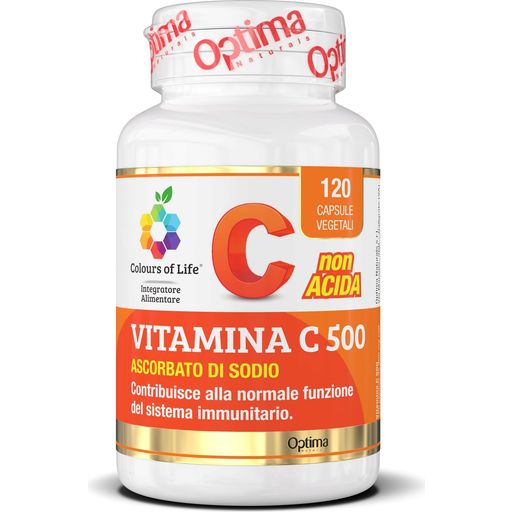 Optima Naturals Vitamina C 500 - 120 capsule vegetali