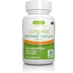 Igennus Longvida Optimised Curcumin - 30 capsules