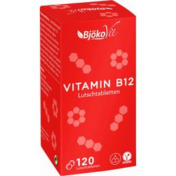 BjökoVit Pastile z vitaminom B12 - 120 liz. tabl.