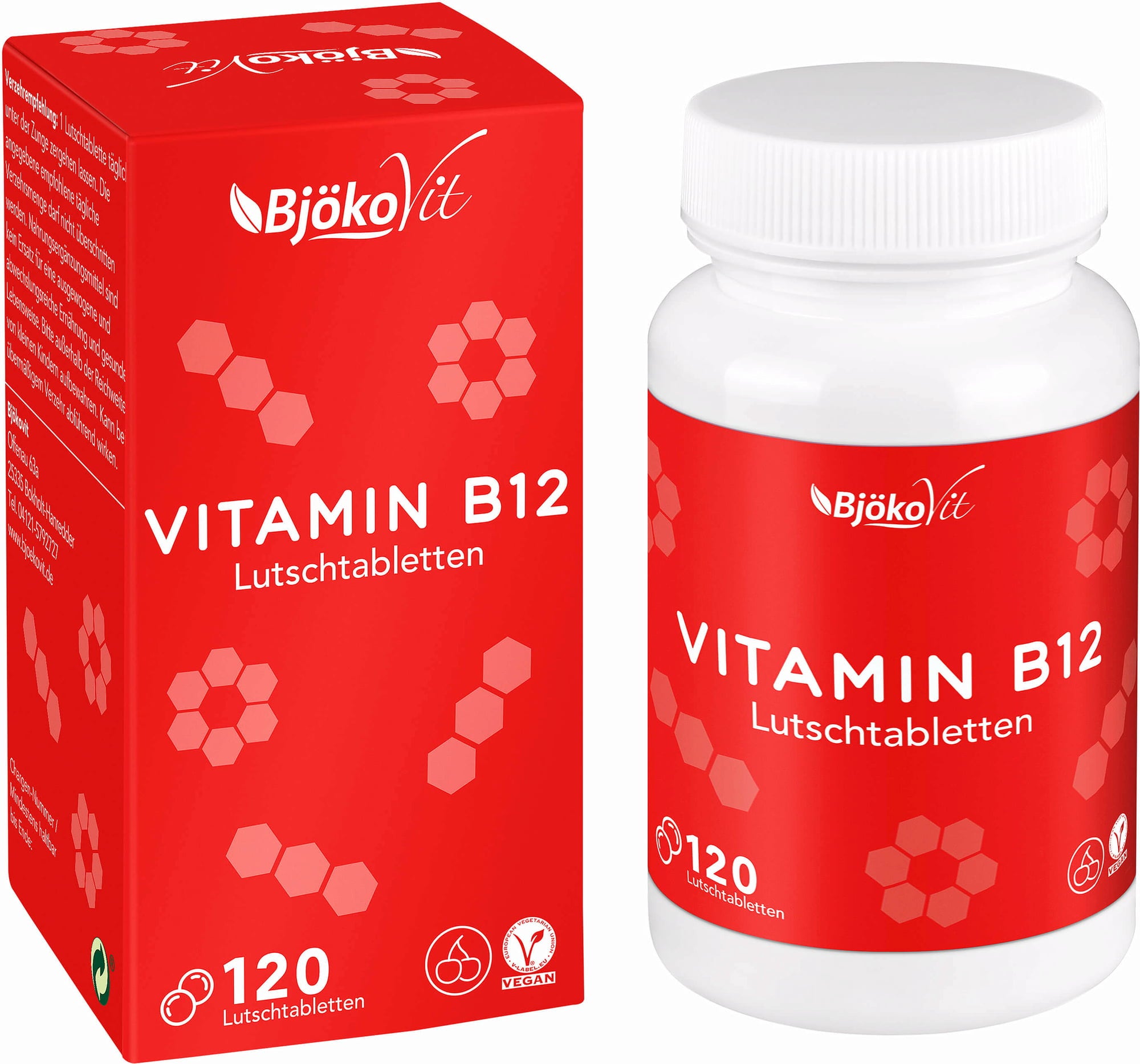 BjökoVit Vitamin B12 Pastiller - 120 Sugtabletter