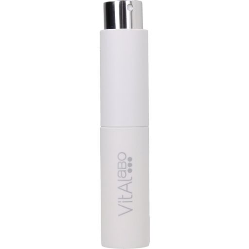 Mini-Récipient Spray Rechargeable pour Désinfectant - blanc