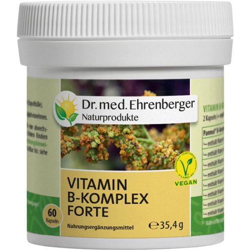 Dr. Ehrenberger Organic & Natural Products Vitamin B-Complex Forte - 60 capsules
