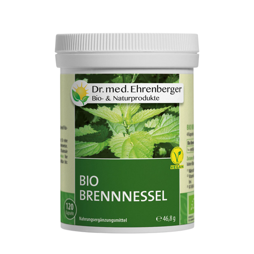 Dr. med. Ehrenberger Bio- & Naturprodukte Brennnessel Bio - 120 Kapseln