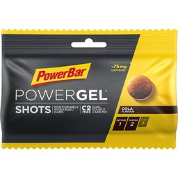 PowerBar Powergel Shots - кола с кофеин