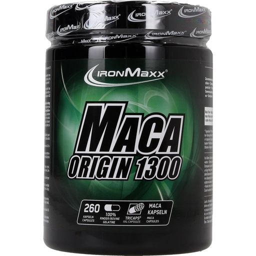 ironMaxx Maca Origin 1300 - 260 gélules