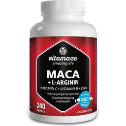 Vitamaze Maca + L-Arginina - 240 capsule