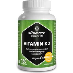 Vitamaze Vitamin K2 - 180 Tabletten