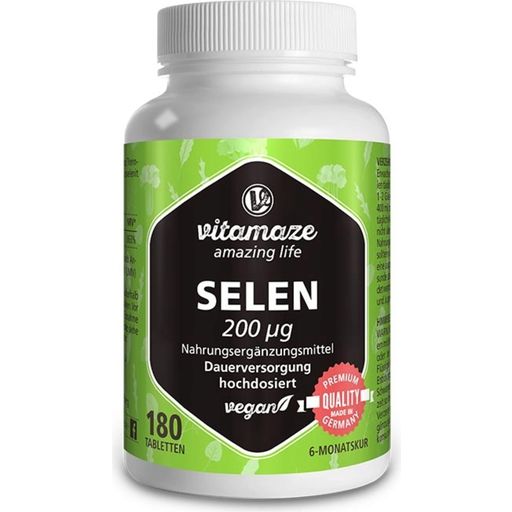 Vitamaze Selen 200 µg - 180 Tabletten