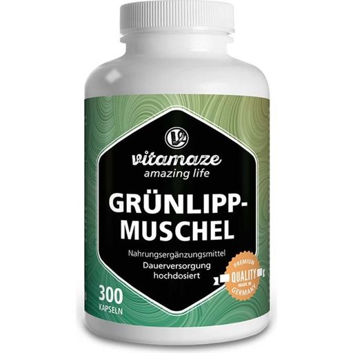 Vitamaze Groenlipmossel - 300 Capsules