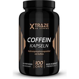 XTRAZE Koffein Kapseln - 100 Kapseln