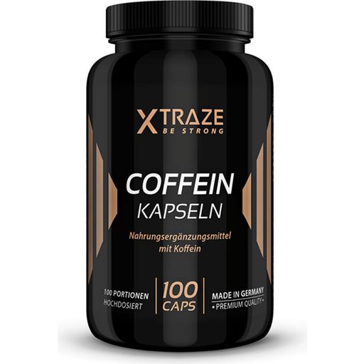 XTRAZE Koffein Kapseln - 100 Kapseln