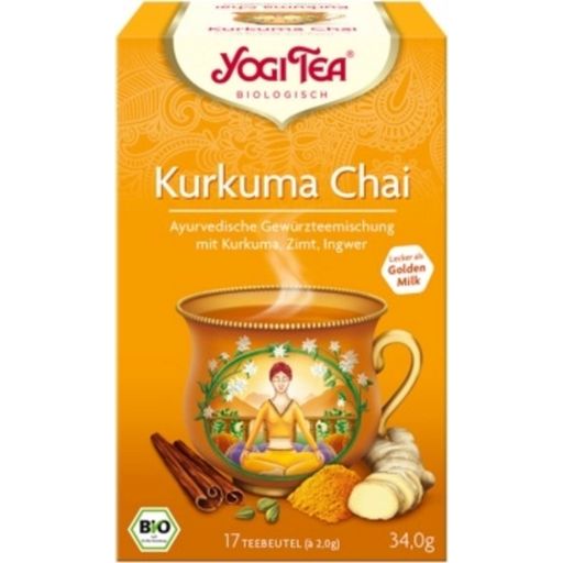 Yogi Tea Organic Turmeric Chai - 17 packages