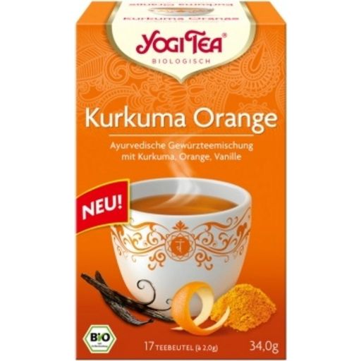 Yogi Tee Kurkuma-Narancs tea Bio - 17 tasak