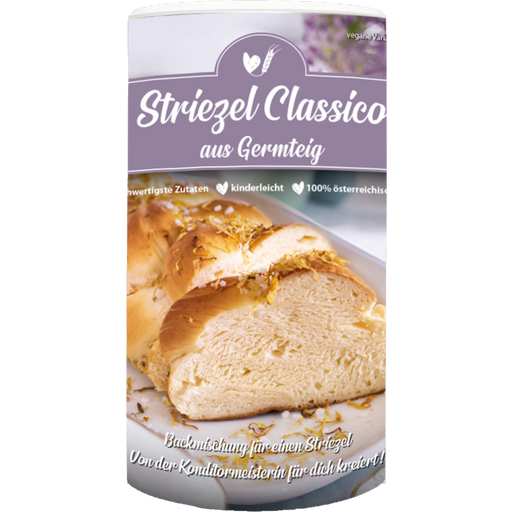 Striezel Classico - slatki kruh s grubim šećerom i cvjetnim laticama - 817 g
