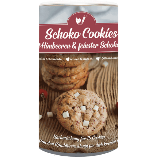 Cookies - kolačići s bijelom čokoladom i malinama - 660 g